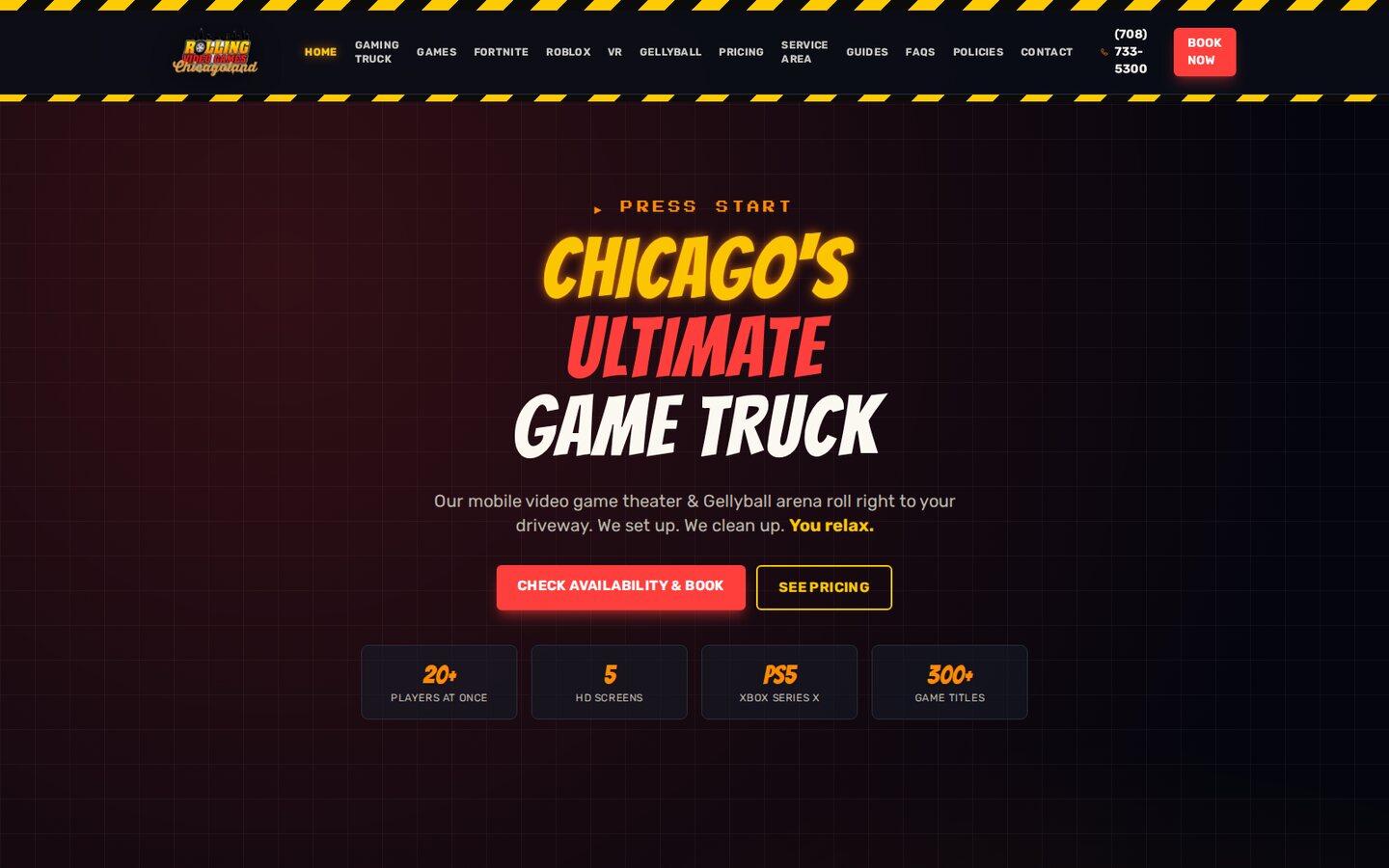 Rolling Video Games Chicago — desktop site