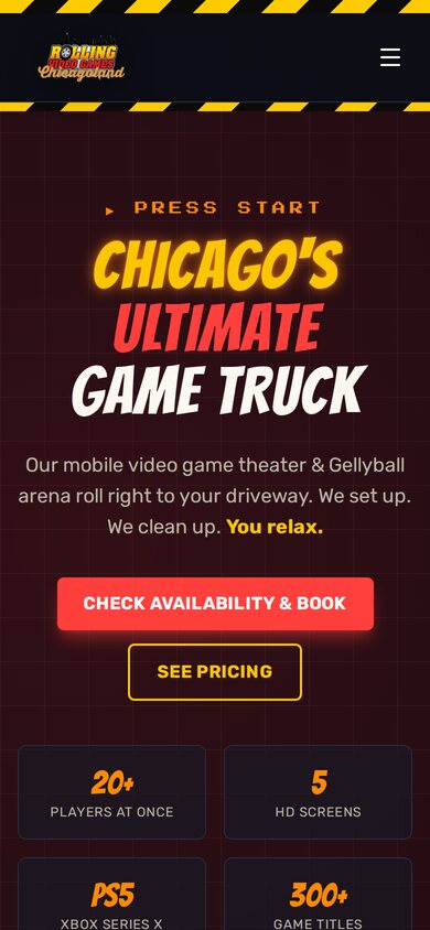 Rolling Video Games Chicago — mobile site