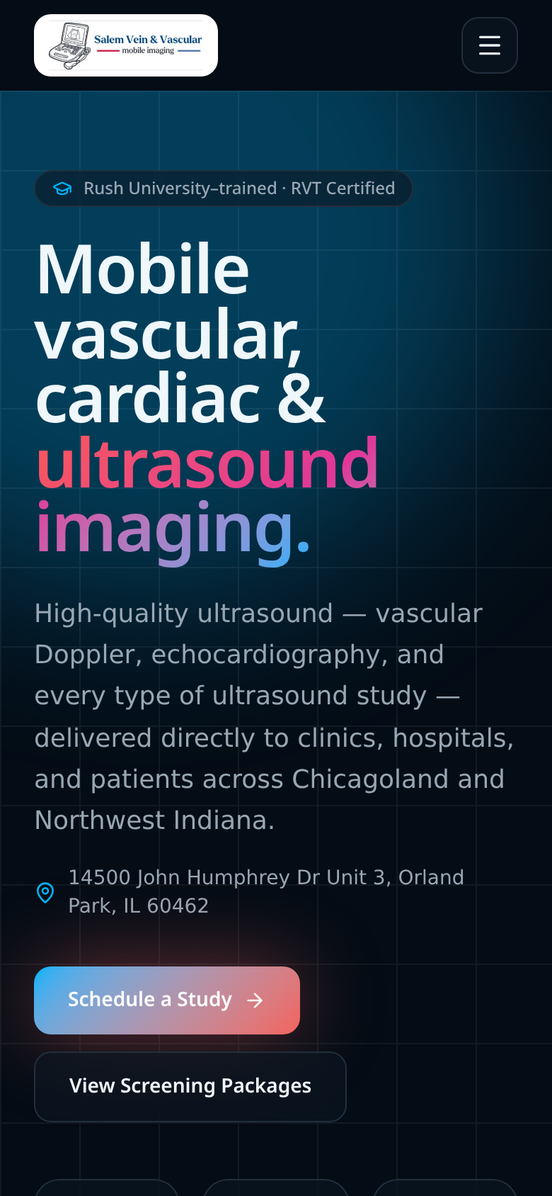 Salem Vein and Vascular — mobile site